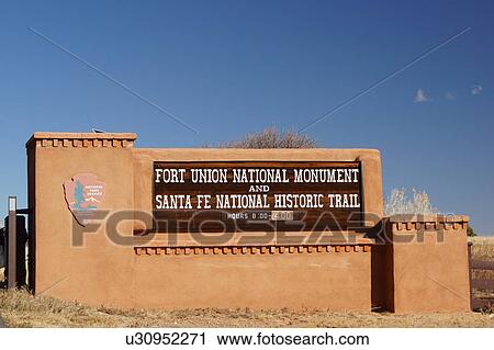 fort union monument entrance national register View Large Photo Image Stock Image - fort union monument entrance national register. Fotosearch