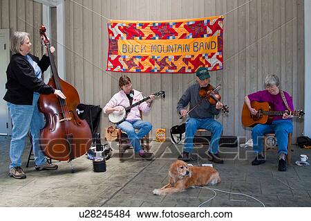 music sport dance blue ridge center buck band View Large Photo Image Picture - music sport dance blue ridge center buck band . Fotosearch