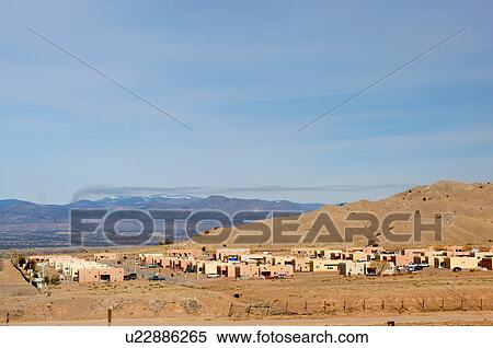 pueblo santo domingo annex houses buildings new View Large Photo Image Stock Photography - pueblo santo domingo annex houses buildings new. Fotosearch