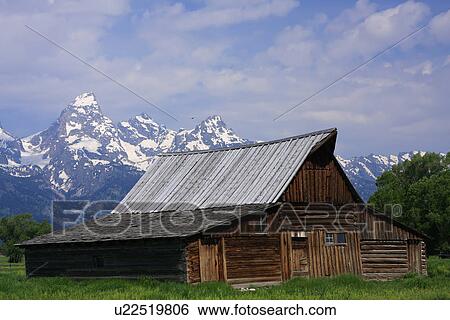 wyoming grand teton national park range jackson View Large Photo Image Stock Photograph - wyoming grand teton national park range jackson. Fotosearch
