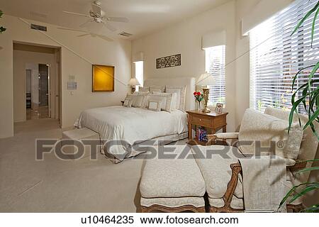 Bedroom of luxury villa View Large Photo Image Stock Photography - Bedroom of luxury villa. Fotosearch