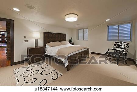 Comfortable bed in a luxury villa View Large Photo Image Picture - Comfortable bed in a luxury villa. Fotosearch
