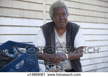 Portrait of African American homeless man View Large Photo Image Stock Image - Portrait of African American homeless man. Fotosearch