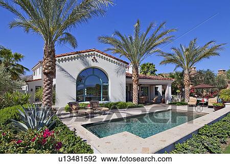 Small swimming pool in luxury villa View Large Photo Image Stock Image - Small swimming pool in luxury villa. Fotosearch