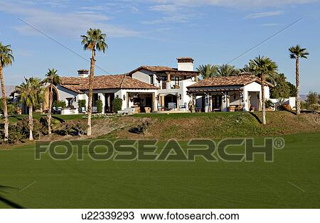 View of mansion with lawn in foreground View Large Photo Image Stock Image - View of mansion with lawn in foreground. Fotosearch