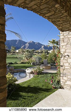 View of mountains and landscape from luxury villa View Large Photo Image Stock Image - View of mountains and landscape from luxury villa. Fotosearch