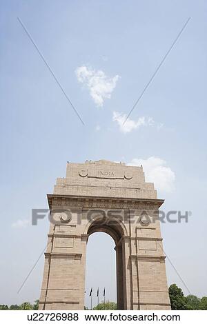 India Gate at New Delhi View Large Photo Image Stock Photo - India Gate at New Delhi. Fotosearch