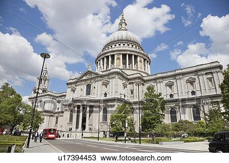 St. Paul's Cathedral against cloudy sky, London, England, UK View Large Photo Image Stock Image - St. Paul's Cathedral against cloudy sky, London, England, UK. Fotosearch