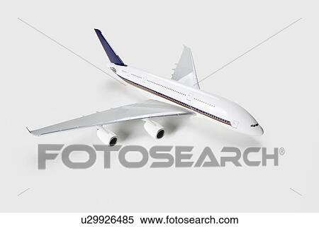 Model airplane over white background View Large Photo Image Stock Photography - Model airplane over white background. Fotosearch