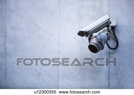 Close-up of CCTV security camera on wall View Large Photo Image Stock Photography - Close-up of CCTV security camera on wall. Fotosearch