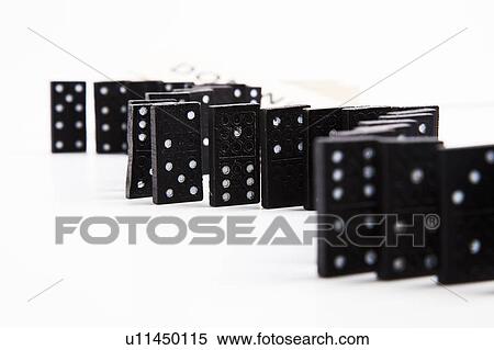 Domino tiles arranged in order View Large Photo Image Stock Photography - Domino tiles arranged in order. Fotosearch