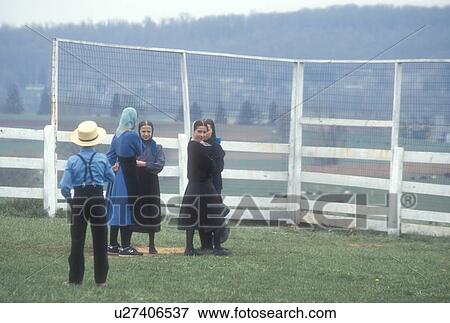 Amish, Pennsylvania, baseball, Lancaster County, Amish children playing baseball game at school in Pennsylvania Dutch Country. Amish girls at homeplate. View Large Photo Image Stock Photo - Amish, Pennsylvania, baseball, Lancaster County, Amish children playing baseball game at school in Pennsylvania Dutch Country. Amish girls at homeplate.. Fotosearch
