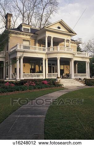 antebellum, mansion, Alabama, An Antebellum Home in the Seth Lore Historic District in Eufaula in the state of Alabama. View Large Photo Image Stock Image - antebellum, mansion, Alabama, An Antebellum Home in the Seth Lore Historic District in Eufaula in the state of Alabama.. Fotosearch
