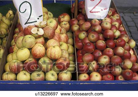 apple, market, fruit, Switzerland, Vaud, Europe, Fresh apples are displayed at a produce stand in the village of Morges on market day in the Canton of Vaud. View Large Photo Image Stock Photo - apple, market, fruit, Switzerland, Vaud, Europe, Fresh apples are displayed at a produce stand in the village of Morges on market day in the Canton of Vaud.. Fotosearch