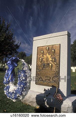 Arlington, Virginia, The Challenger Memorial at Arlington National Cemetery., View Large Photo Image Stock Image - Arlington, Virginia, The Challenger Memorial at Arlington National Cemetery., . Fotosearch
