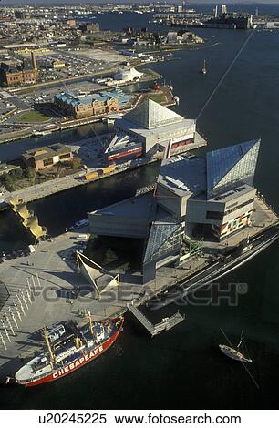 Baltimore, Maryland, Scenic aerial view of Baltimore's Inner Harbor and the National Aquarium View Large Photo Image Stock Photography - Baltimore, Maryland, Scenic aerial view of Baltimore's Inner Harbor and the National Aquarium . Fotosearch
