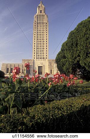 Stock Photograph -  Baton Rouge, State Capitol, State House, Louisiana, The State Capitol Building in the capital city of Baton Rouge in the state of Louisiana.. Fotosearch