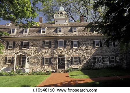 Bethlehem, moravian, Pennsylvania, The Bell House at the Moravian Museum in Bethlehem in the state of Pennsylvania. View Large Photo Image Stock Image - Bethlehem, moravian, Pennsylvania, The Bell House at the Moravian Museum in Bethlehem in the state of Pennsylvania.. Fotosearch