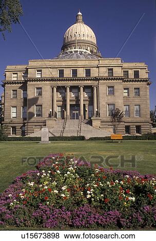 Boise, State Capitol, State House, Idaho, The rear of the State Capitol building in the capital city of Boise in the state of Idaho. View Large Photo Image Stock Photo - Boise, State Capitol, State House, Idaho, The rear of the State Capitol building in the capital city of Boise in the state of Idaho.. Fotosearch