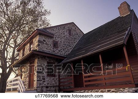Brandywine River Valley, Lafayette's Headquarters, Brandywine Battlefield, Pennsylvania, Lafayette's Quarters is housed in the original farmhouse with red trim at Brandywine Battlefield Park in Chadds Ford in the state of Pennsylvania. View Large Photo Image Stock Photo - Brandywine River Valley, Lafayette's Headquarters, Brandywine Battlefield, Pennsylvania, Lafayette's Quarters is housed in the original farmhouse with red trim at Brandywine Battlefield Park in Chadds Ford in the state of Pennsylvania.. Fotosearch