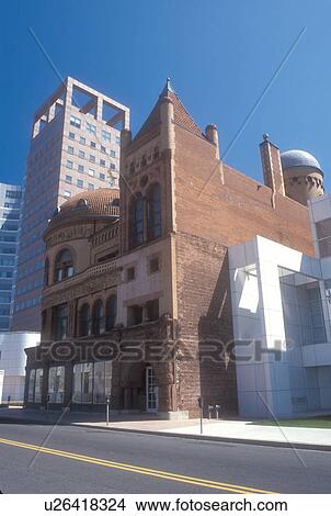 Picture -  Bridgeport, Connecticut, P. T. Barnum, The Barnum Museum in Bridgeport, Connecticut.. Fotosearch
