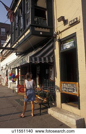 Camden, Maine, Atlantic Ocean, Shops along main street in the seaside town of Camden in the state of Maine. View Large Photo Image Stock Image -  Camden, Maine, Atlantic Ocean, Shops along main street in the seaside town of Camden in the state of Maine.. Fotosearch