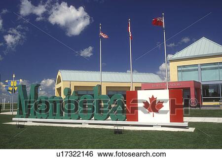 Canada, Manitoba, Manitoba Welcome Center in Letellier View Large Photo Image Stock Photograph - Canada, Manitoba, Manitoba Welcome Center in Letellier . Fotosearch