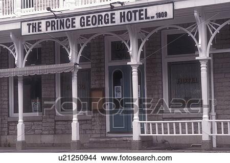 Picture -  Canada, Ontario, Kingston, The Prince George Hotel in Kingston.. Fotosearch