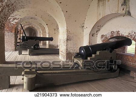 cannon, Fort Pulaski, Savannah, fort, Georgia, Fort Pulaski National Monument, Cannons displayed inside the fort at Fort Pulaski Nat'l Monument in the state of Georgia. View Large Photo Image Stock Image - cannon, Fort Pulaski, Savannah, fort, Georgia, Fort Pulaski National Monument, Cannons displayed inside the fort at Fort Pulaski Nat'l Monument in the state of Georgia. . Fotosearch