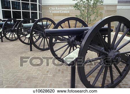 cannons, Chickamauga and Chattanooga National Military Park, Georgia, Cannons are displayed outside the Visitor Center at Chickamauga and Chattanooga National Military Park in the state of Georgia. View Large Photo Image Stock Image - cannons, Chickamauga and Chattanooga National Military Park, Georgia, Cannons are displayed outside the Visitor Center at Chickamauga and Chattanooga National Military Park in the state of Georgia.. Fotosearch