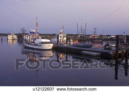 Cape Cod, Sandwich, Massachusetts, Fishing boats in a harbor. View Large Photo Image Stock Photo - Cape Cod, Sandwich, Massachusetts, Fishing boats in a harbor.. Fotosearch
