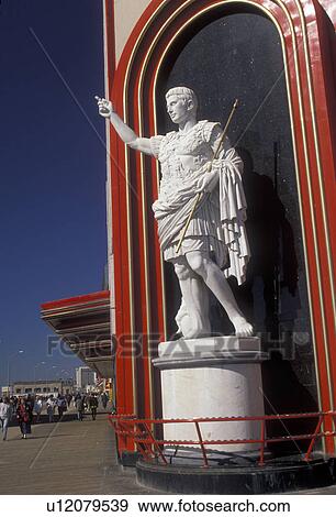 casino, Atlantic City, New Jersey, Statue of Caesar at the Caesars Atlantic City Casino along the Boardwalk in Atlantic City in the state of New Jersey. View Large Photo Image Stock Photo - casino, Atlantic City, New Jersey, Statue of Caesar at the Caesars Atlantic City Casino along the Boardwalk in Atlantic City in the state of New Jersey.. Fotosearch
