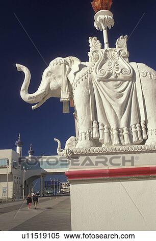 casino, Atlantic City, New Jersey, Elephant statue outside the Trump Taj Mahal Casino and Resort on the Boardwalk in Atlantic City in the state of New Jersey. View Large Photo Image Stock Photography - casino, Atlantic City, New Jersey, Elephant statue outside the Trump Taj Mahal Casino and Resort on the Boardwalk in Atlantic City in the state of New Jersey.. Fotosearch
