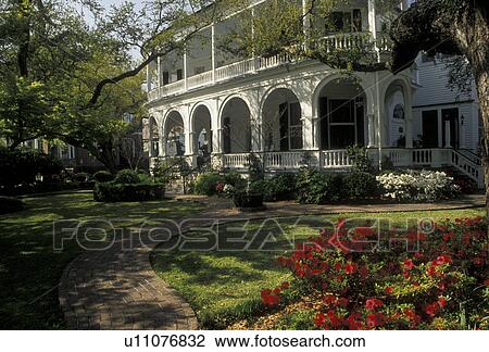 Charleston, Inn, hotel, spring in Charleston in the state of South Carolina. View Large Photo Image Stock Image - Charleston, Inn, hotel, spring in Charleston in the state of South Carolina. . Fotosearch