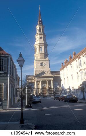 Charleston, South Carolina, St. Philip's Episcopal Church in downtown Charleston, South Carolina. View Large Photo Image Stock Image - Charleston, South Carolina, St. Philip's Episcopal Church in downtown Charleston, South Carolina.. Fotosearch