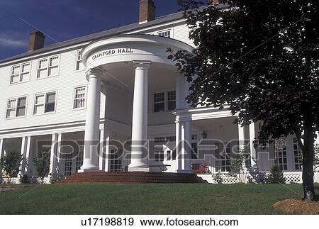 college, military, Vermont, Crawford Hall on the campus of Norwich University, America's first private military college in Northfield in Washington County in the state of Vermont. View Large Photo Image Stock Photo - college, military, Vermont, Crawford Hall on the campus of Norwich University, America's first private military college in Northfield in Washington County in the state of Vermont. . Fotosearch