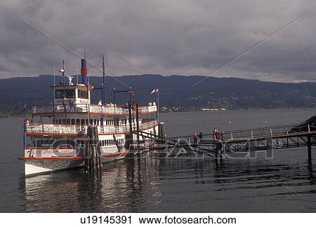 Columbia River, paddle wheeler, Cascade Locks, Columbia River Gorge, Oregon, Sternwheeler Columbia Gorge a tourboat is moored at a dock at Cascade Locks Marina Park on the Columbia River in the state of Oregon. View Large Photo Image Stock Image - Columbia River, paddle wheeler, Cascade Locks, Columbia River Gorge, Oregon, Sternwheeler Columbia Gorge a tourboat is moored at a dock at Cascade Locks Marina Park on the Columbia River in the state of Oregon.. Fotosearch