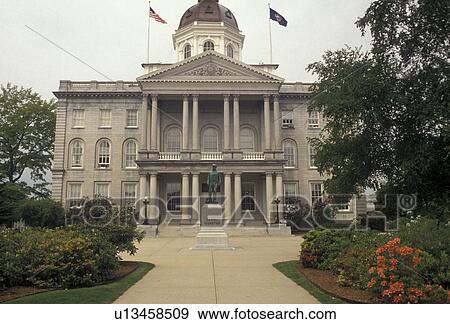 Concord, State House, State Capitol, New Hampshire, The State House a neoclassical structure in the capital city of Concord in the state of New Hampshire. View Large Photo Image Stock Photo - Concord, State House, State Capitol, New Hampshire, The State House a neoclassical structure in the capital city of Concord in the state of New Hampshire. . Fotosearch