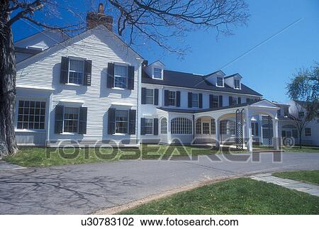 Connecticut, Farmington, The House at the Hill-Stead Museum in Farmington, Connecticut in the spring. View Large Photo Image Stock Image - Connecticut, Farmington, The House at the Hill-Stead Museum in Farmington, Connecticut in the spring.. Fotosearch