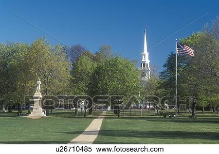 Connecticut, green, The Town Green in the spring in Guilford, Connecticut. View Large Photo Image Stock Photography - Connecticut, green, The Town Green in the spring in Guilford, Connecticut.. Fotosearch