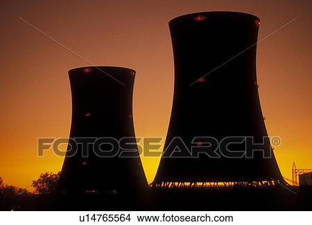 cooling tower, nuclear, Three Mile Island, nuclear power plant, electricity, Pennsylvania, Silhouettes of two of the cooling towers at Three Mile Island Nuclear Power Plant at sunset (dusk, dawn, evening, morning, sunrise) in Middletown in the state of P View Large Photo Image Picture - cooling tower, nuclear, Three Mile Island, nuclear power plant, electricity, Pennsylvania, Silhouettes of two of the cooling towers at Three Mile Island Nuclear Power Plant at sunset (dusk, dawn, evening, morning, sunrise) in Middletown in the state of P. Fotosearch