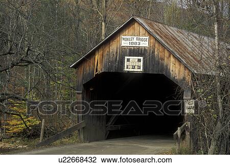 covered bridge, fall, wooden bridge, Vermont, Moxley or Guy Covered Bridge c. 1883 in Chelsea in the autumn in Orange County in the state of Vermont. View Large Photo Image Stock Image - covered bridge, fall, wooden bridge, Vermont, Moxley or Guy Covered Bridge c. 1883 in Chelsea in the autumn in Orange County in the state of Vermont.. Fotosearch