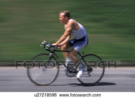 cyclist, bike, panning, Georgia, Man biking at Piedmont Park in Atlanta. View Large Photo Image Stock Photograph -  cyclist, bike, panning, Georgia, Man biking at Piedmont Park in Atlanta.. Fotosearch