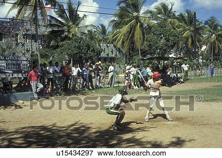 Dominican Republic, baseball, Caribbean, Caribbean Islands, Baseball game in Miguey in the Dominican Republic. View Large Photo Image Stock Photo - Dominican Republic, baseball, Caribbean, Caribbean Islands, Baseball game in Miguey in the Dominican Republic.. Fotosearch