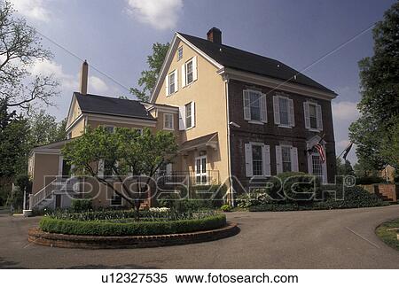 Stock Photography -  Dover, Delaware, Governor's House in the capital city of Dover in the state of Delaware . Fotosearch