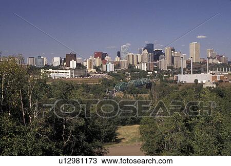 Edmonton, Alberta, Canada, Skyline of downtown Edmonton in the province of Alberta. View Large Photo Image Stock Image - Edmonton, Alberta, Canada, Skyline of downtown Edmonton in the province of Alberta. . Fotosearch