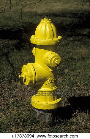 fire hydrant, emergency, Yellow fire hydrant  View Large Photo Image Picture -  fire hydrant, emergency, Yellow fire hydrant . Fotosearch