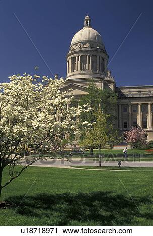 Frankfort, State Capitol, State House, Kentucky, State Capitol Building in the spring in the capital city of Frankfort in the state of Kentucky. View Large Photo Image Stock Image - Frankfort, State Capitol, State House, Kentucky, State Capitol Building in the spring in the capital city of Frankfort in the state of Kentucky. . Fotosearch
