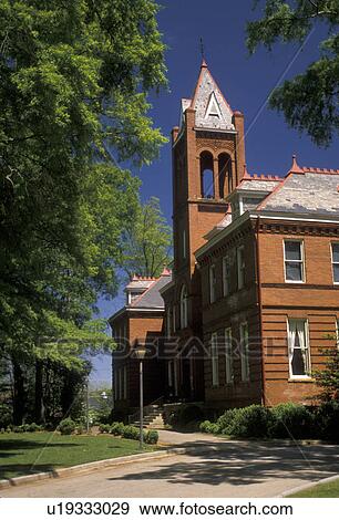 Georgia, Madison, The Madison-Morgan Cultural Center built in 1859 was on of the first brick grade schools in the South View Large Photo Image Stock Photo - Georgia, Madison, The Madison-Morgan Cultural Center built in 1859 was on of the first brick grade schools in the South . Fotosearch