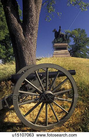 Gettysburg, cannon, battle, battlefield, Gettysburg Military Park, Pennsylvania, Cannon and monument at East Cemetery Hill a battlefield site at Gettysburg National Military Park in Gettysburg in the state of Pennsylvania. View Large Photo Image Stock Image - Gettysburg, cannon, battle, battlefield, Gettysburg Military Park, Pennsylvania, Cannon and monument at East Cemetery Hill a battlefield site at Gettysburg National Military Park in Gettysburg in the state of Pennsylvania.. Fotosearch